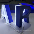 Stainless Steel Led backlit Letter Signs Lighting Letter Custom Sign Letter Business Signs Logo